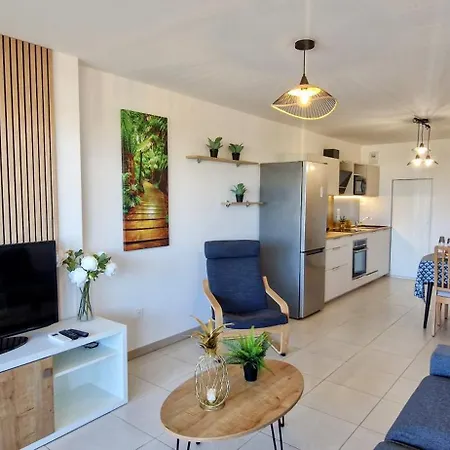 Thau-Indigo, Appt Neuf, Standing, Prox Plages, Terrasse, Parking, Climatise Apartman *
