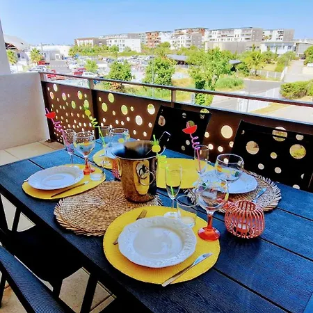 Thau-indigo, Appt Neuf, Standing, Prox Plages, Terrasse, Parking, Climatise