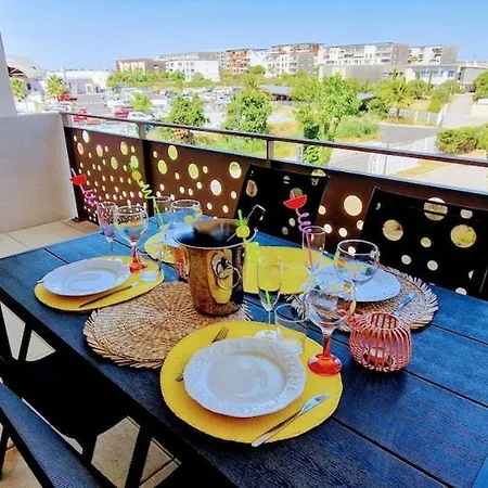 아파트 Thau-indigo, Appt Neuf, Standing, Prox Plages, Terrasse, Parking, Climatise 세테
